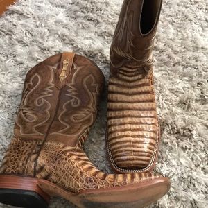 Caiman Alligator Men’s Boots